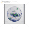 Vxin WXPA-050 Creative Beads Button Paint for Home Decor Wall Art Metal Hanging Picture for Living Room Set zum Verkauf