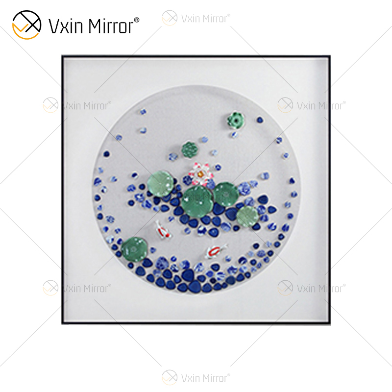 Vxin WXPA-050 Creative Beads Button Paint for Home Decor Wall Art Metal Hanging Picture for Living Room Set zum Verkauf