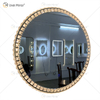 WXDL-115 LED 3-Farben-Licht-Silber-Kristallrahmen Wasserdichtes Netzteil 4 mm kupferfreier Umweltschutzspiegel