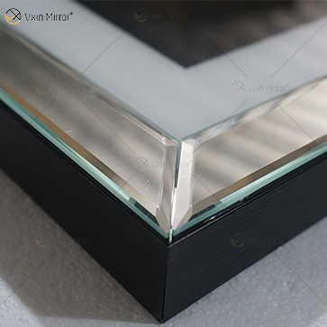 VXin WXPP-19 Home Decor Glasrahmen gespiegelt Göttin Porträt Wandkunst Kristall Porzellanmalerei Spiegel Wandkunst