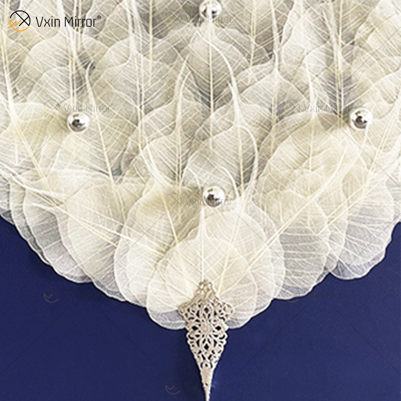Das neueste Vxin WXPA-028 Real Leaves Paint für Home Decor Wall Art Hanging Picture for Living Room Set zum Verkauf