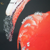Vxin WXMA-57 Kristall-Porzellan-Gemälde, Harz, Flamingo, bedeckter Rahmen, dekorativer Spiegel, Wandkunst