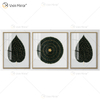 Neuankömmling Vxin WXPA-007 Moderne Motivations-Spiegel-Wand-Kunst-Metallfeder-hängendes Bild für Wohnzimmer-Set zum Verkauf