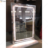 Top Design WXM-2593 LED 3-Farben-LED-Lichtspiegel Diamant Stilvoller Schminkspiegel Wohnzimmerspiegel