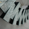 Hohe Qualität WXM-1138 Wanddekoration Diamond Shade Silber 3D Glas Wandbehang Spiegel