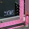 Vanity Hollywood LED mit Bluetooth WXDL-1208 Kristall-Tischplatte Ovaler Schminkspiegel im dekorativen Stil mit LED-Licht-Schlafzimmer-Sets