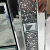 Gute Qualität WXF-911 Silber Crushed Diamond Nachttisch Nachttisch mit 3 Schubladen verspiegelter Nachttisch
