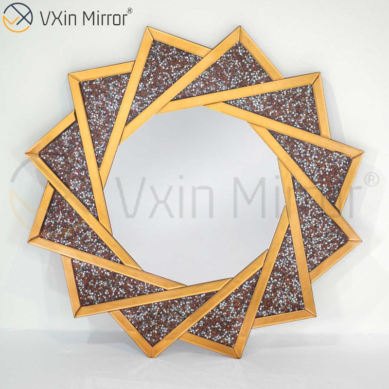 Günstige Vxin Moderne Wohnzimmermöbel Wohnkultur Crush Diamond Luxusmöbel Set Spiegel Konsolentisch