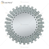 Hohe Qualität WXM-1138 Wanddekoration Diamond Shade Silber 3D Glas Wandbehang Spiegel