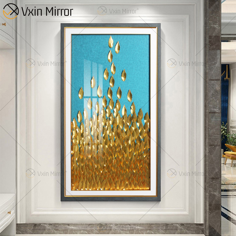 Vintage Chassical Gold Retro Bronze Wohnkultur WXPP-64 Nordic Leinwand Kunst Malerei Luxus Wohnzimmer Wandkunst