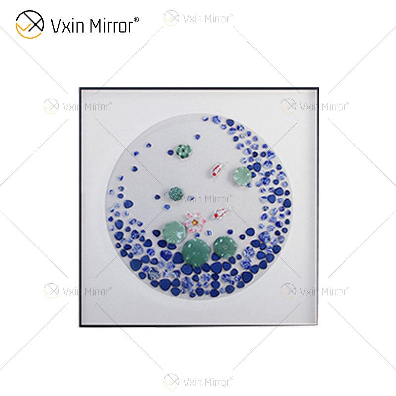 Vxin WXPA-050 Creative Beads Button Paint for Home Decor Wall Art Metal Hanging Picture for Living Room Set zum Verkauf