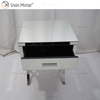 Vanity Modern WXF-218 Silber Schlafzimmermöbel Kristall verspiegelter Nachttisch mit Schublade Moderner Nachttisch
