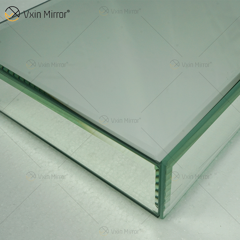 Vxin Factory Supply Silbernes Wanddekor Silbernes Glasspiegel-Wandregal für die Wand
