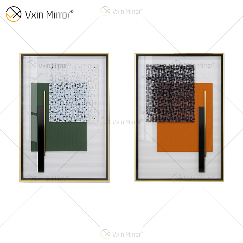 Amazing Quality WXPA-55 Creative Abstraction Wall Art Decor Home Decoration Luxury Living Room Framed for Home Set for Sale