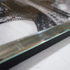 VXin WXPP-21 Wohnkultur Glasrahmen verspiegelt Eiffelturm Wandkunst Kristallporzellanmalerei Spiegelwandkunst