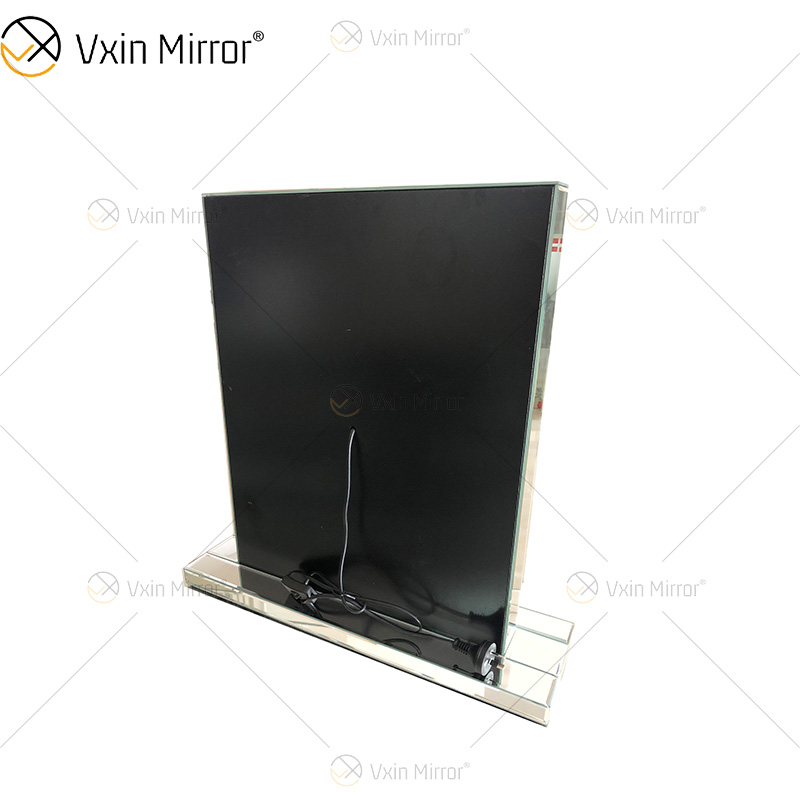 Professionelles Produkt Hochwertiger Vxin-Spiegel WXM-2596 3-farbiger LED-Licht-Diamant-einfacher stilvoller Schminkspiegel-Touchscreen