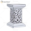 Acryl Anzug Top Qualität Silber Große Kristall Wandspiegel Beistelltisch Couchtisch Wohnzimmer Kristall Sets