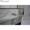 Vanity Modern WXF-242 Silberne Möbel Kristall Nachttisch mit 1 Schublade verspiegelter Nachttisch