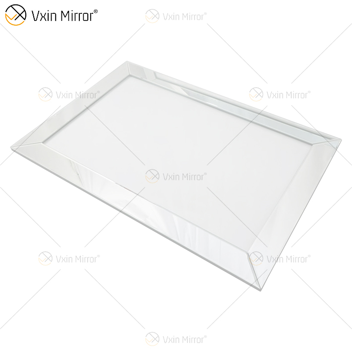 Heißer Verkauf WXP-11 Moderne Silber Wohnkultur Handgemachter Spiegel Bilderrahmen Spiegel Dekor