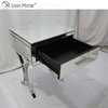 Vanity Modern WXF-218 Silber Schlafzimmermöbel Kristall verspiegelter Nachttisch mit Schublade Moderner Nachttisch