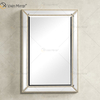 Gute Qualität WXM-1630 Luxus Champagner Gold Wandspiegel Wanddekoration für Wohnzimmer Schlafzimmer