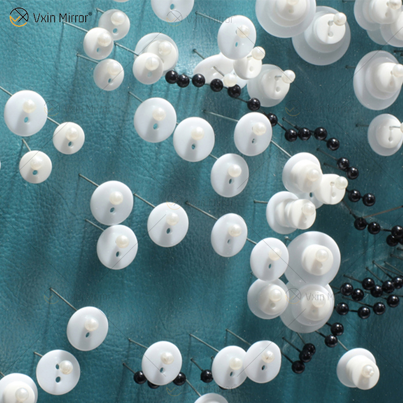 Vxin WXPA-010 Creative Beads Button Paint for Home Decor Wall Art Metall Hängebild für Wohnzimmer Set zum Verkauf