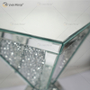 Vxin WXF-151 Square Top Mirror Decor Diamond Mirror Beistelltisch Glas verspiegelter Tisch
