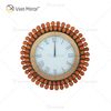 Neues Design Jewelry WXMC-076 Moderne silberne dekorative Spiegeluhr