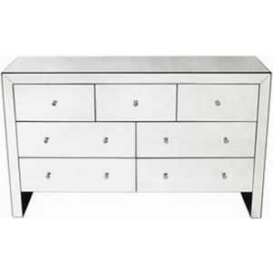 Heißer Verkauf WXWF-817 Modernes Kabinett mit mehr Schubladen Design Wohnzimmer oder Esszimmer Silber Kabinett