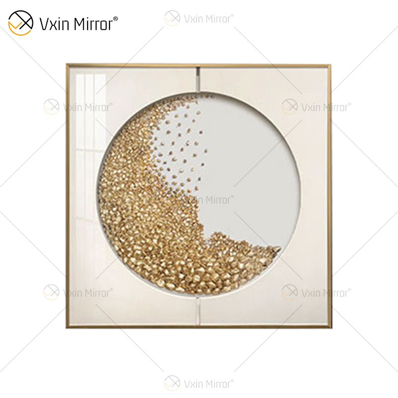 Erstaunliche Qualität Vxin WXPA-017 Metall-Wand-Kunst-Dekor-Ausgangsdekorations-Stücke Luxus-Wohnzimmer gerahmt für Heim-Set zum Verkauf
