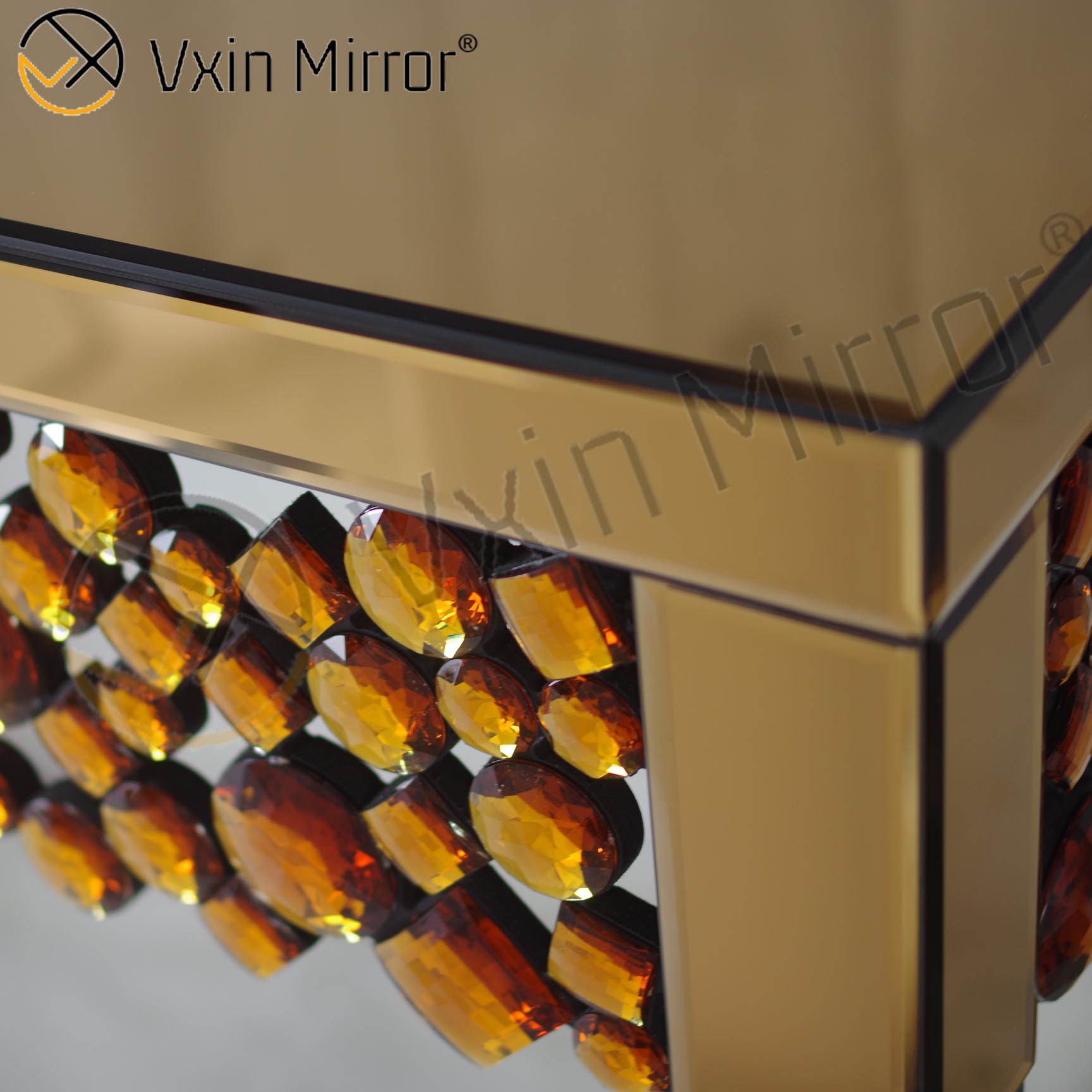 Vxin WXF-049 OEM Factory Chinese Factory Schmaler Spiegelkonsolentisch mit langen Beinen