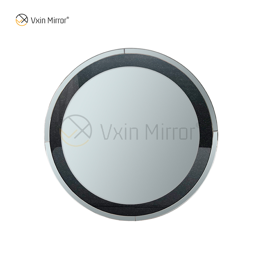 Neu eingetroffene Werksversorgung Vxin Modern Black Diamond verspiegelter Kristall-Konsolentisch