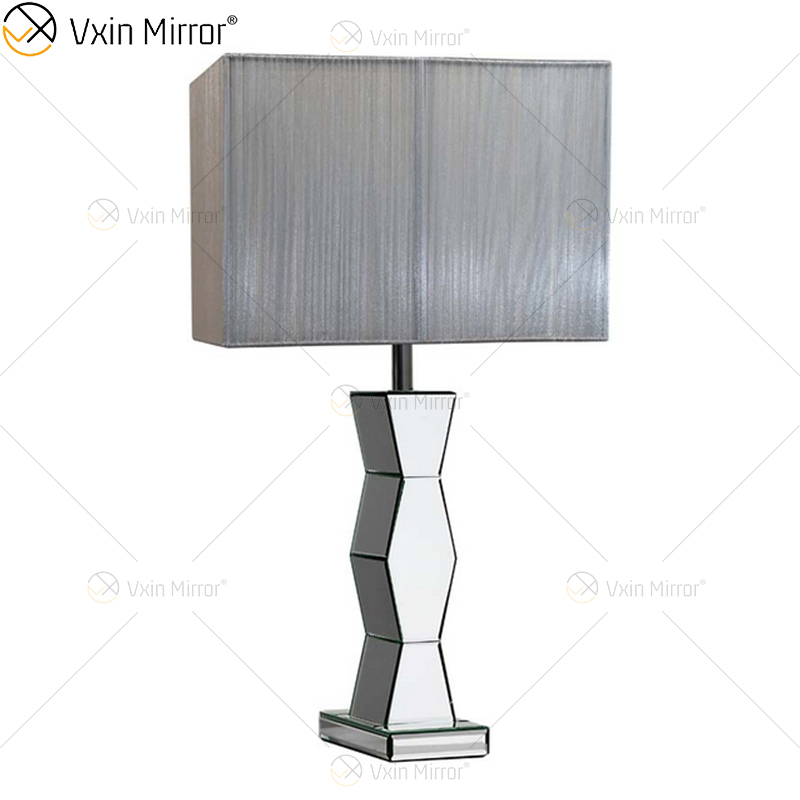 WXTL-004 Moderne silberne Spiegellampe mit Lampenschirm für Schlafzimmer