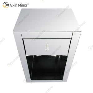 Vxin Spiegel Heißer Verkauf WXR-008 Silber Home Decor Mirored Schrank Schrank mit Schubladen mit Selbst