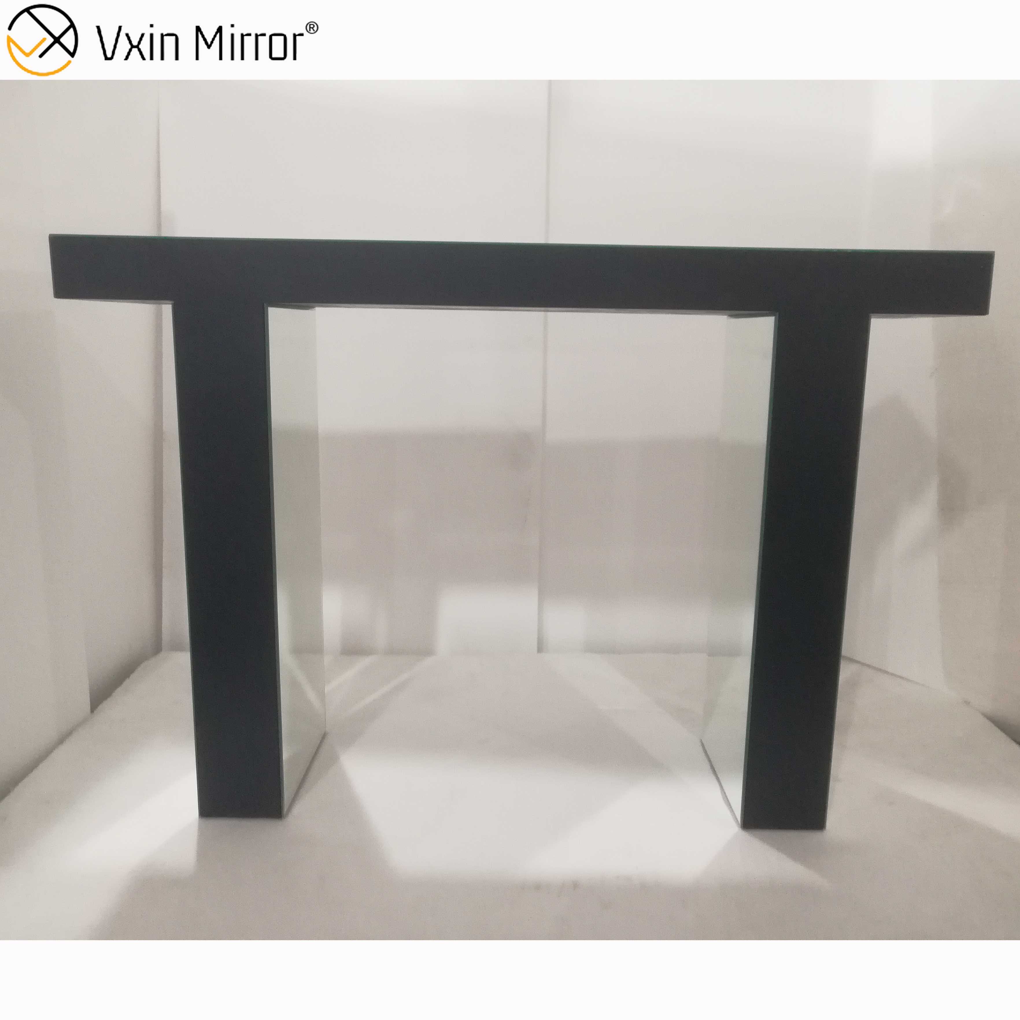 Verspiegelter Schreibtisch Schminktisch Schminktisch Möbel Glas Konsolentisch Schlafzimmer Arbeitszimmer Home Office WXWF-731