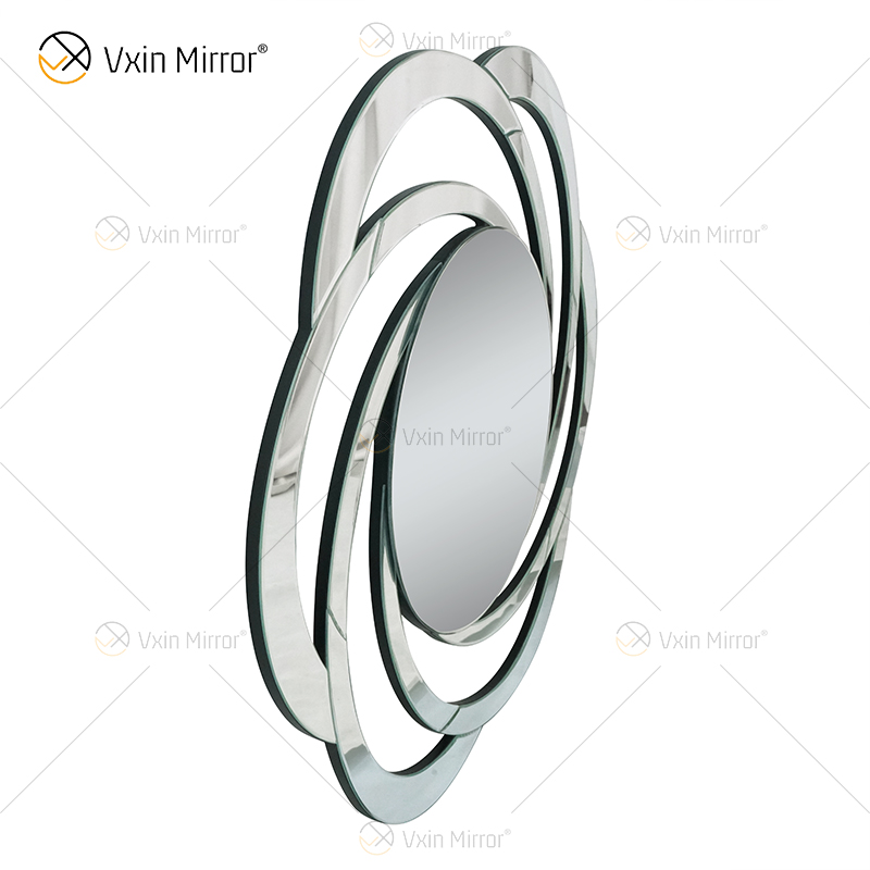 Direkt ab Werk Wohnzimmer verspiegeltes OO-Design mit Crushed Diamond Konsolentisch Flurtisch für Home Hotel Shop