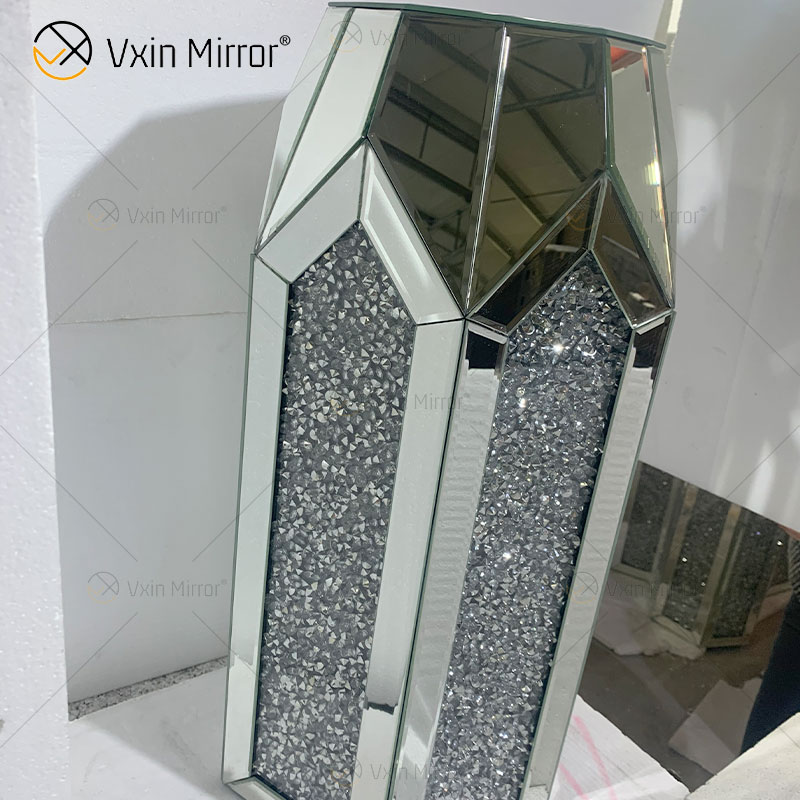 Benutzerdefinierte moderne gespiegelte Nachttisch Sofas Beistelltische für Wohnmöbel WXF-2129