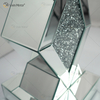 Günstiges neues Design Vxin WXF-115-1 Home Decor Crushed Diamond Beistelltisch Silber Spiegel Möbel Beistelltisch