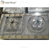 Hochwertiges Paket VX-01 Silber Home Decor Acryl verspiegelte Gläser und Flaschen mit Deckel