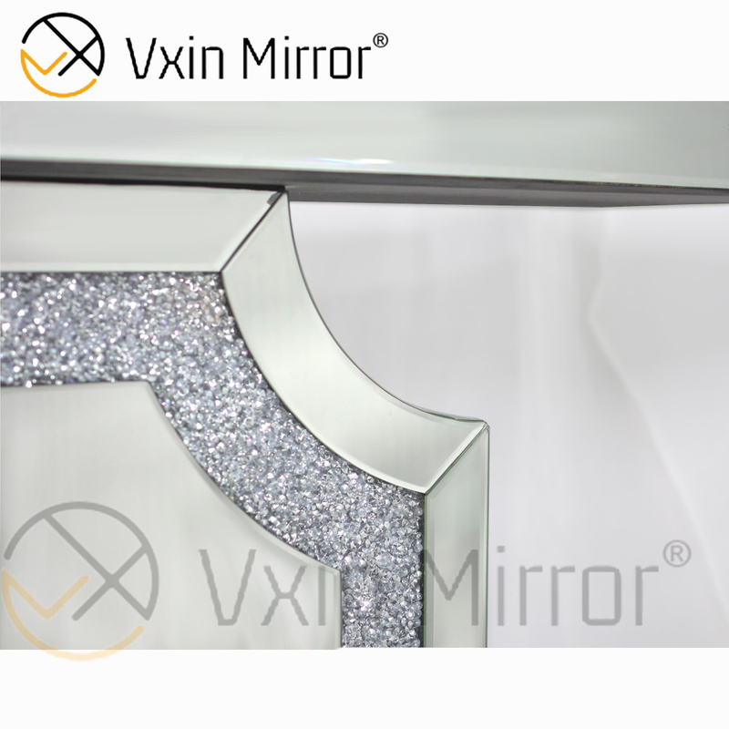 Günstige WXF-013 Konsolentisch im modernen Stil 2022 Silver Crystal Diamond Konsolentische