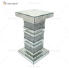 Vxin Elegant WXF-135 Home Decor Crushed Diamond Beistelltisch Silber Spiegel Möbel Beistelltisch