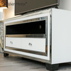 Vxin Spiegel WXWF-790 Möbel Modern Weiß Silber Glas TV Schrank steht