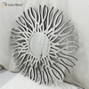 Fabrik-Versorgungsmaterial Silber WXM-1655 Geometrischer Form-dekorativer Wand-Glasspiegel