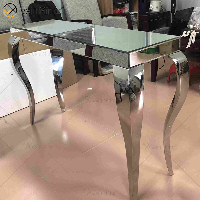 Moderner Wohnzimmermöbel-Teetisch-Glanz-gespiegelter Couchtisch