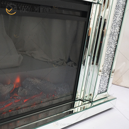 Floating Sparkle Crystal Mirrore Kamin WXWF-1106 mit Einsätzen im heißen Verkauf