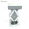 Günstiges neues Design Vxin WXF-115-1 Home Decor Crushed Diamond Beistelltisch Silber Spiegel Möbel Beistelltisch