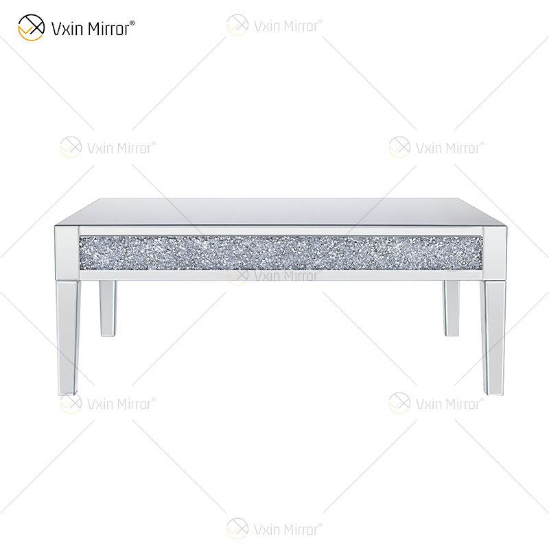 Vxin Customized Side Table WXF-170 Crushed Diamond Homemade Silver Couchtisch