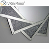 Heißer Verkauf VXin WXM-1779 Moderne Kristall Silber Crushed Diamond Wandbehang Spiegel