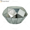 OEM Homemade WXF-1037 Triangle Silver Glass Couchtisch verspiegelter Beistelltisch