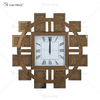 Gespiegelte Uhr WXMC-082 Crushed Diamond Brown Luxuriöse runde Uhr